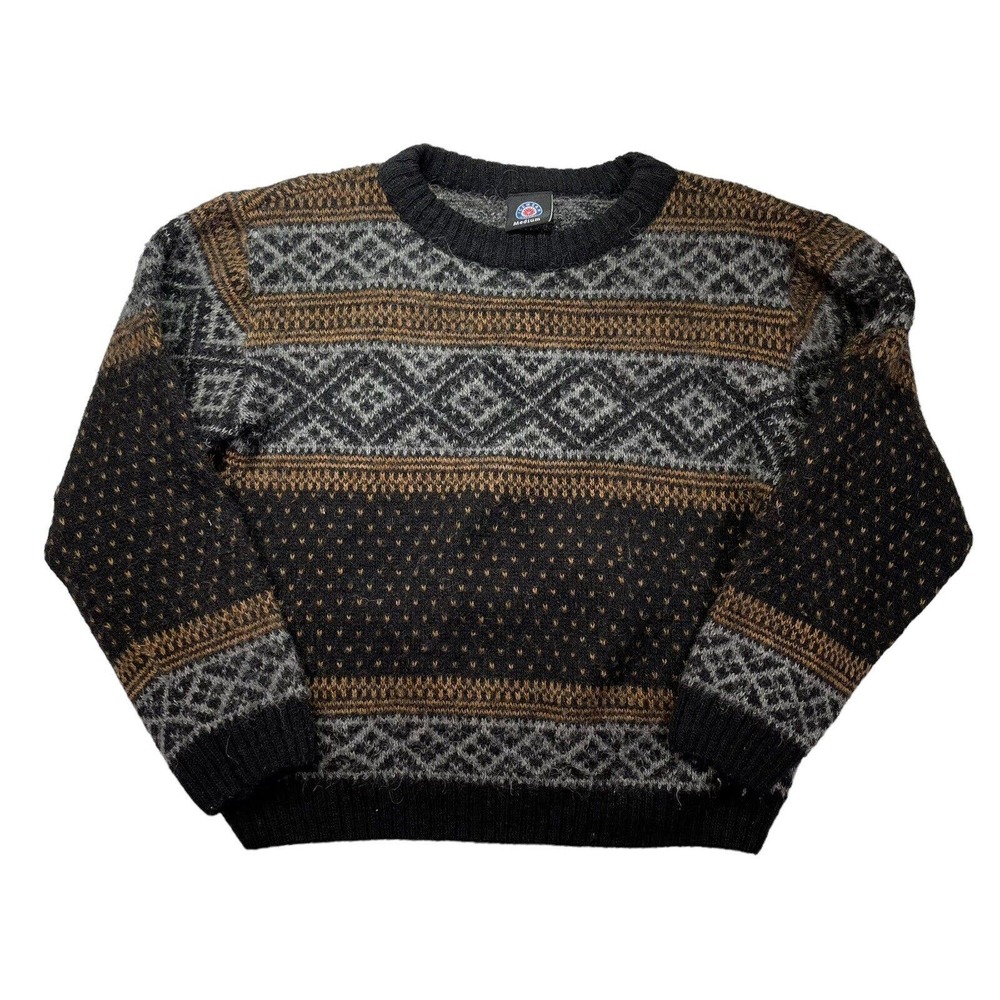 Icewear Iceland 100% Wool Icelandic Crew Neck Men's Sweater Medium